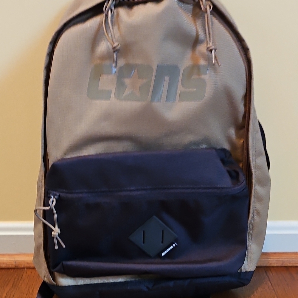 Converse Tan and Black Backpack
